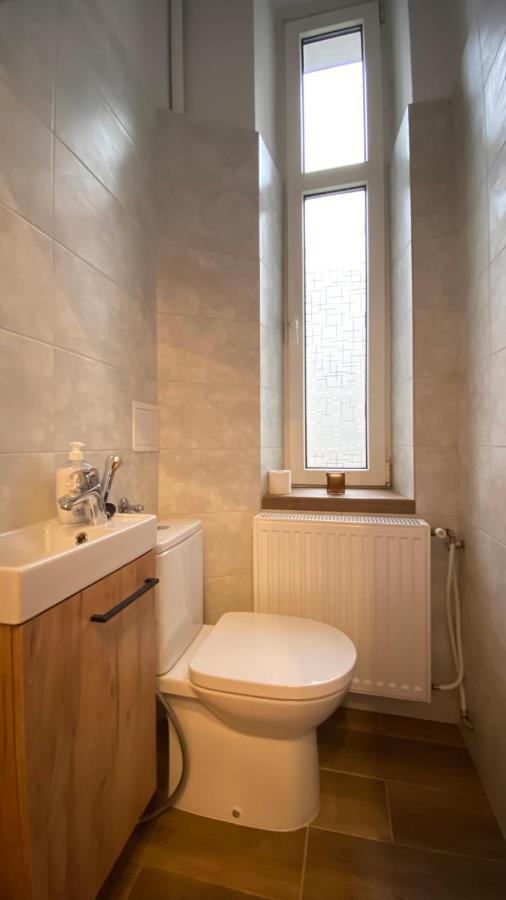Lublinbnb - Exclusive Family Apartment ------ In The Heart Of Lublin -------------------------------- Bedroom & Living Room & Kitchen Exterior photo