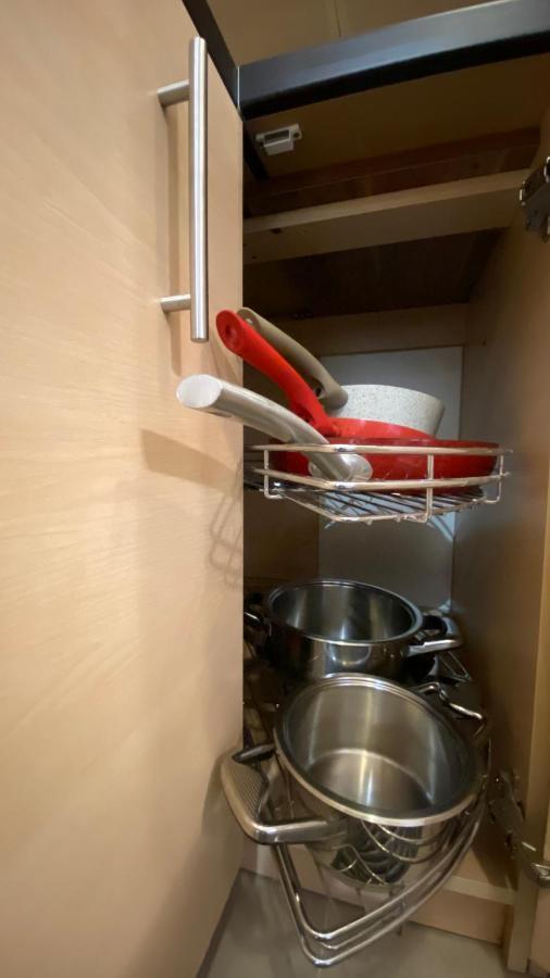 Lublinbnb - Exclusive Family Apartment ------ In The Heart Of Lublin -------------------------------- Bedroom & Living Room & Kitchen Exterior photo